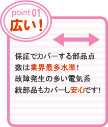 ポイント1　広い！