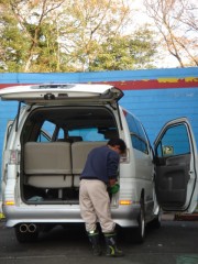 ＠エルグランドと松本サン